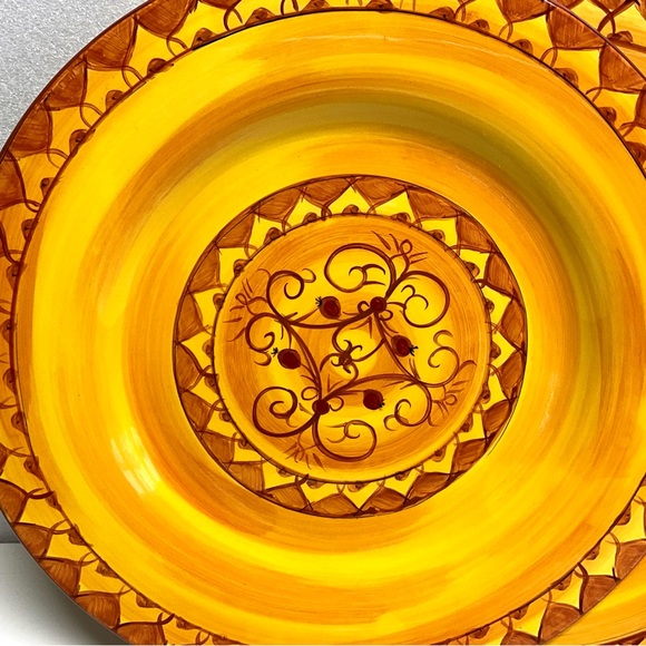 Pier 1 KARISTAN Chop Plate, 13”Earthenware - Picture 9 of 9